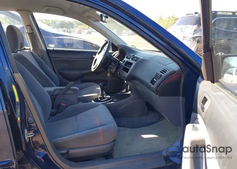 2003 Honda Civic Lx z USA, uszkodzony, nr VIN 2HGES15563H509411